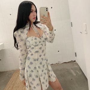 Reformation Vivianne dress worn once!